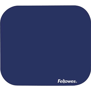 Fellowes Alfombrilla Premium - Base de Goma Antideslizante - Superficie de Poliester - 23.2x19.9cm - Color Azul