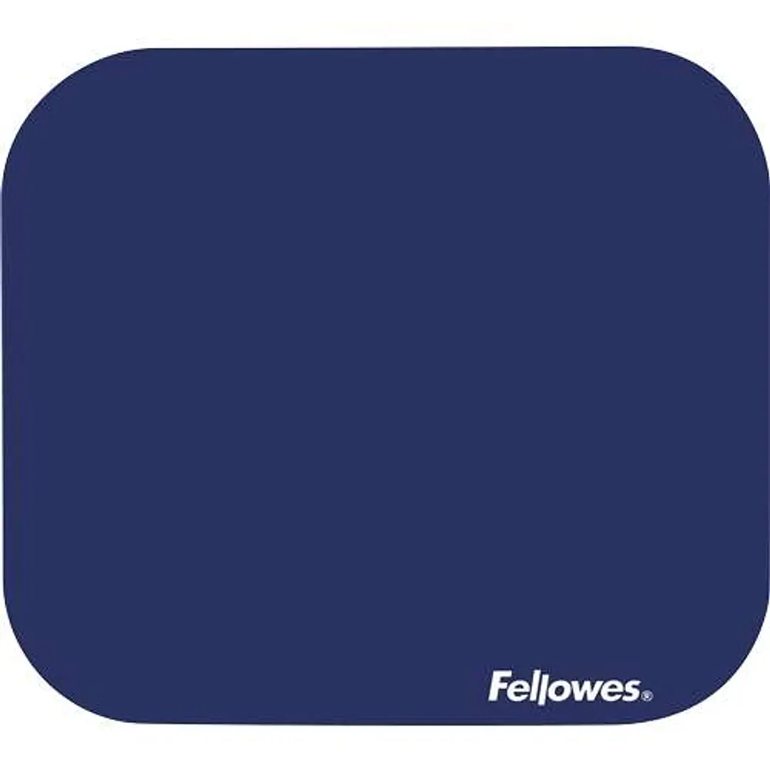 Fellowes Alfombrilla Premium - Base de Goma Antideslizante - Superficie de Poliester - 23.2x19.9cm - Color Azul 1