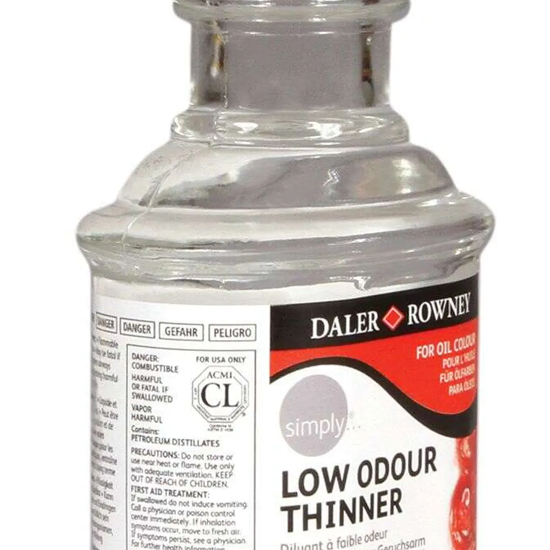 Daler Rowney Simply Disolvente Sin Olor para Oleo 1