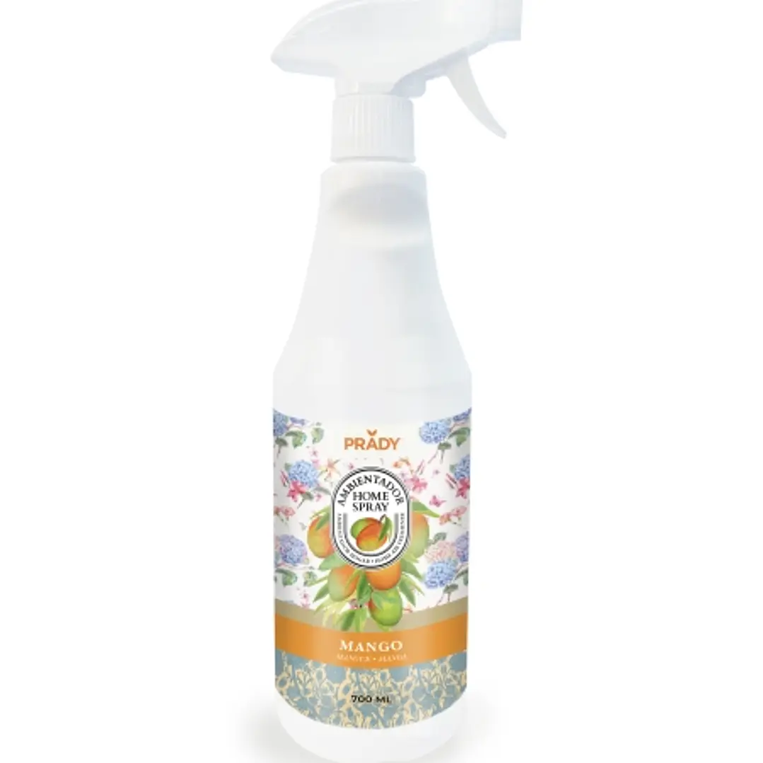 Prady Ambientador Home Spray Mango - Frasco de 700 ml - Spray Pulverizador 1
