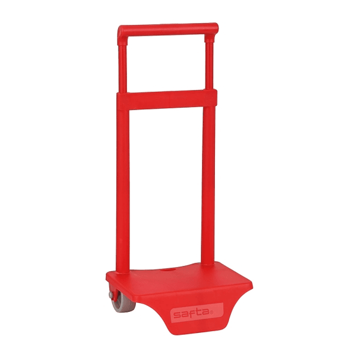 Safta Carro Portamochilas - Sujecion Universal - Material Resistente: Polipropileno - 18x16x35cm - Color Rojo 1