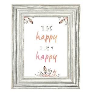 Hama Pori Marco de Fotos 13x18cm - Formato Retrato - Madera - 19.1x24.1x1.5cm - Color Blanco