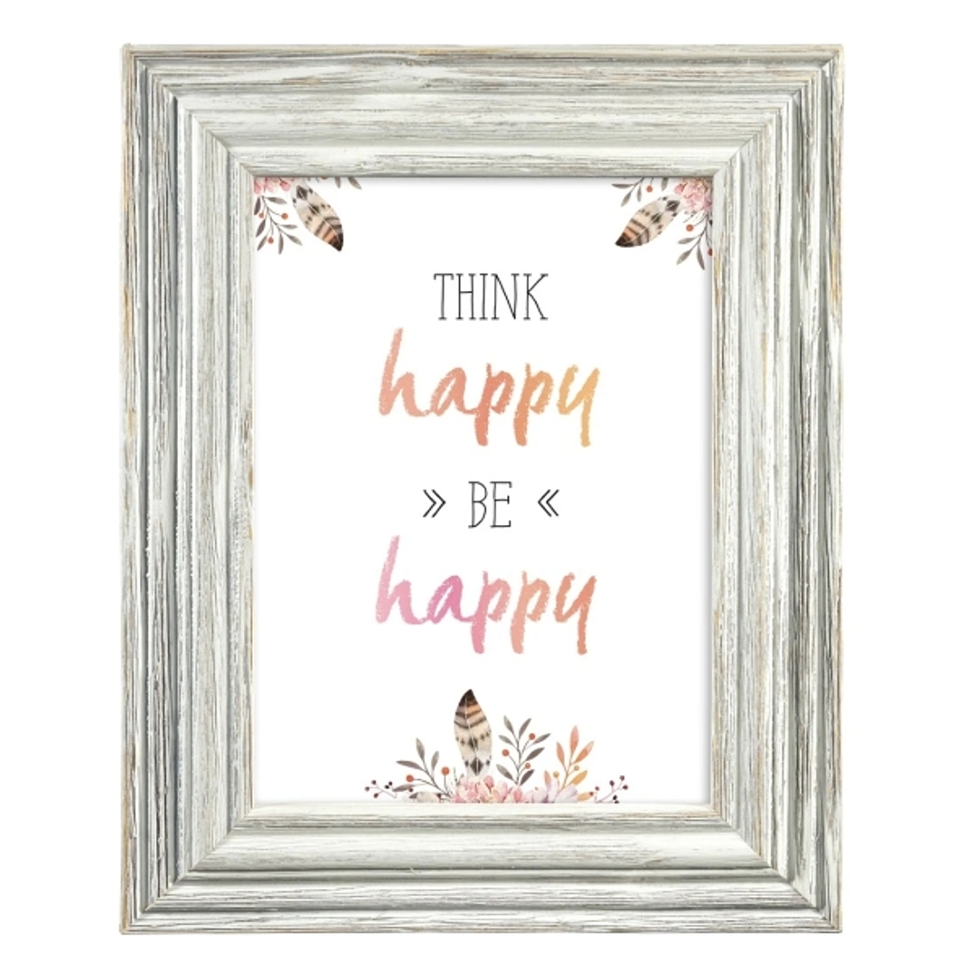 Hama Pori Marco de Fotos 13x18cm - Formato Retrato - Madera - 19.1x24.1x1.5cm - Color Blanco 1