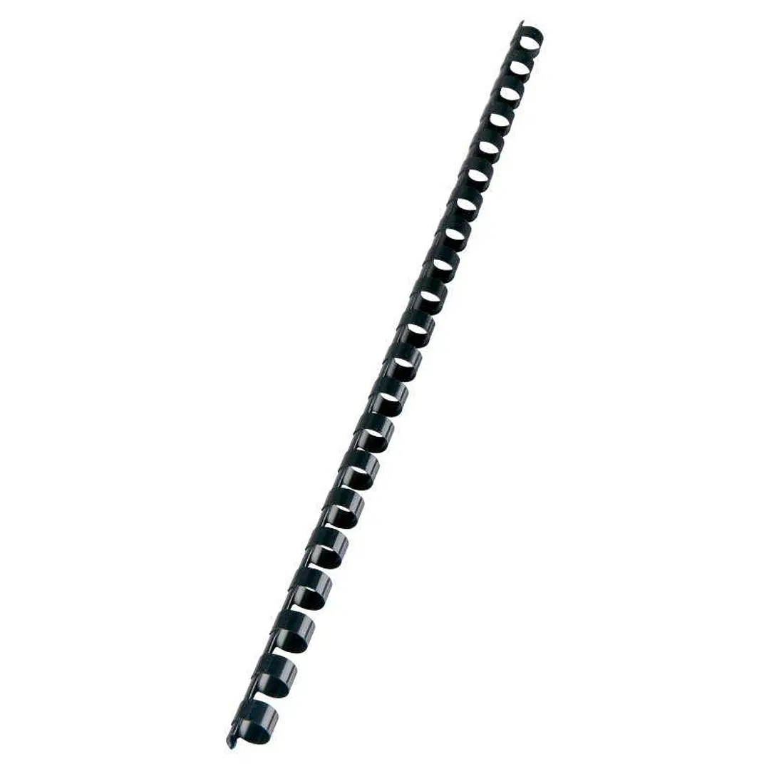 GBC Combbind Pack de 100 Canutillos Encuadernacion 10mm - Duradero y Resistente - Color Negro 1