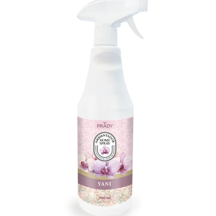 Prady Ambientador Home Spray Yani - Frasco de 700 ml - Spray Pulverizador 1