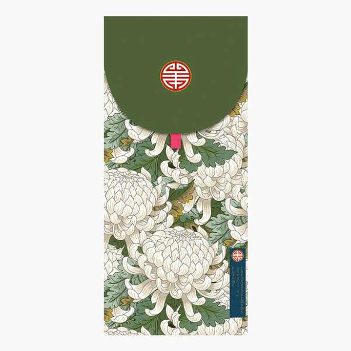 Pictura Tarjeta Money Cards - Tarjeta de Regalo Tipo Sobre Vertical - Tematica de Flores - 9.6x21.3cm - Embolsada Individualmente en Celofan - Incluid 1