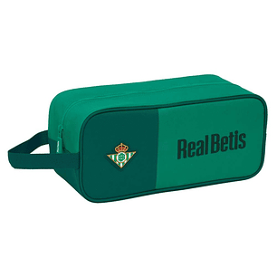 Safta Real Betis Balompie Zapatillero - Asa Lateral - Resistente al Agua - 7L - Duradero - 340x140x150mm - Color Verde