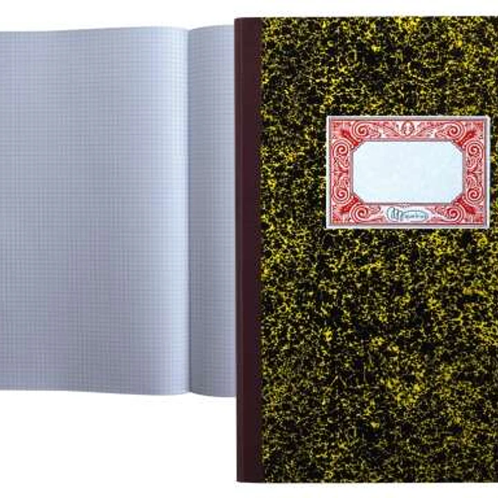 Miquel Rius Cuaderno Cartone Cuadricula 4mm Tamaño Folio Natural 100 Hojas sin Numerar - Cubiertas de Carton Contracolado - Lomo de Tela Engomada Gran 1