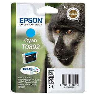 Epson T0892 Cyan Cartucho de Tinta Original - C13T08924011