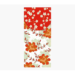 Pictura Tarjeta Money Cards - Tarjeta de Regalo Tipo Sobre Vertical - Tematica de Flores - 9.6x21.3cm - Embolsada Individualmente en Celofan - Incluid