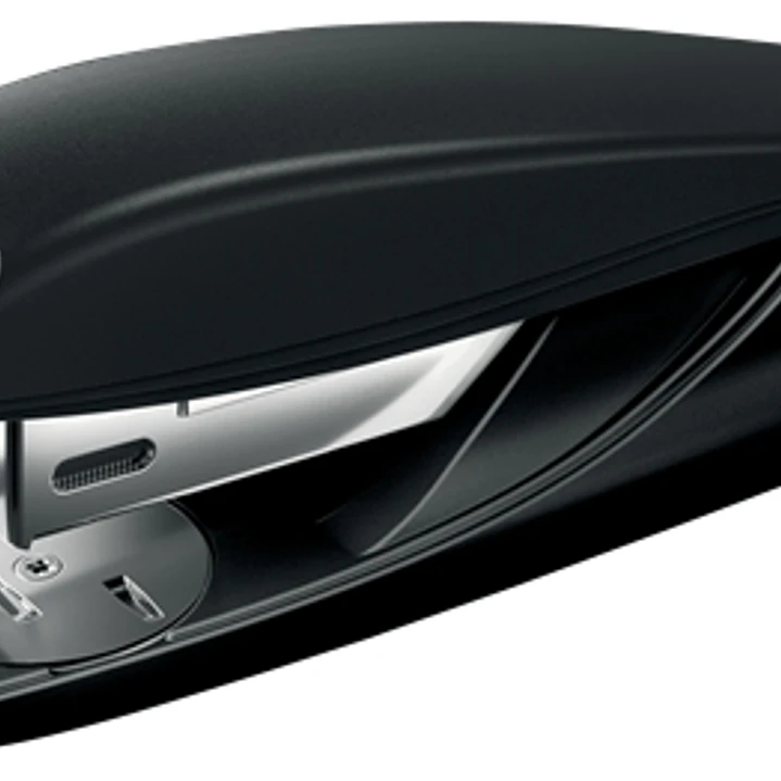 Petrus 210 Recycle Grapadora de Sobremesa - Grapa hasta 25 Hojas - 96% de Plastico Reciclado - Grapado Abierto, Cerrado y Clavado - Incluye 200 grapas 1