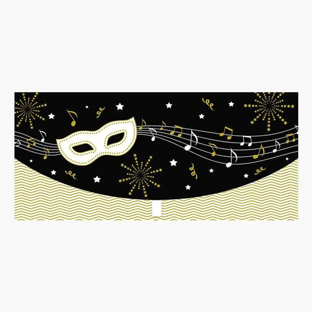 Pictura Tarjeta Money Cards - Tarjeta de Regalo Tipo Sobre Horizontal - Ideal para Regalar Cheques, Entradas o Dinero - Tematica Fiesta - 21.3x9.6cm - 1