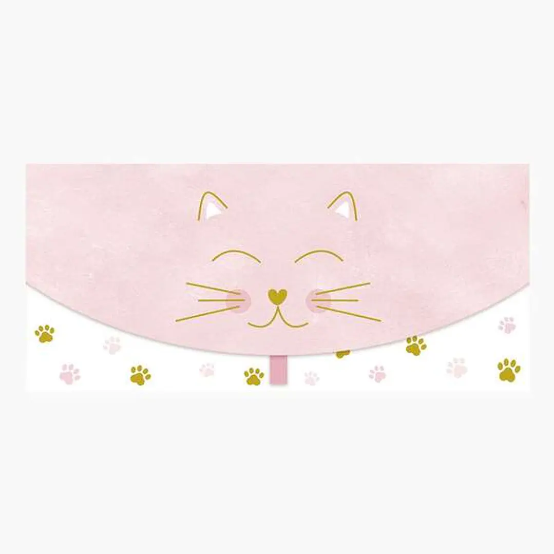 Pictura Tarjeta Money Cards - Tarjeta de Regalo Tipo Sobre Horizontal - Tematica Gatos - 21.3x9.6cm - Embolsada Individualmente en Celofan - Incluido  1