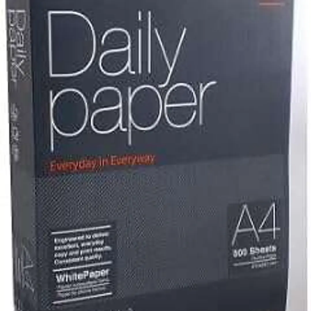Daily Paper Papel A4 80gr. 210x297mm (500 Hojas) Blanco 1