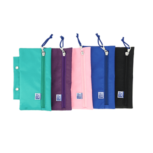 Oxford Teens Estuche Europeanbinder Poliester - Resistente y Duradero - Tamaño Compacto de 22x13x1cm - Colores Surtidos