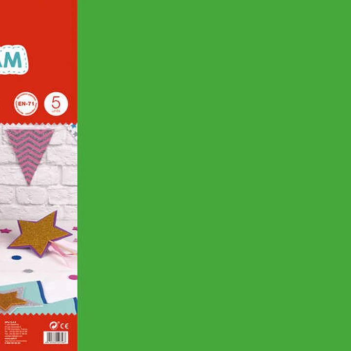 Apli Goma Eva Verde 600x400 - 5 Hojas de Alta Calidad y Facil de Cortar 1