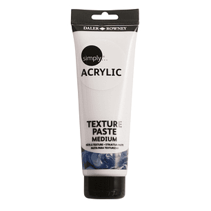 Daler Rowney Simply Medium Pasta para Texturizar - Tubo de Plastico - 250ml
