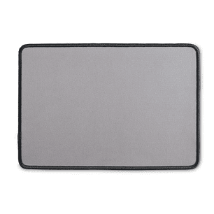 Hama Business Alfombrilla para Raton - Base Antideslizante - Superficie de Tela - 29.7x0.3x21.3cm - Color Gris