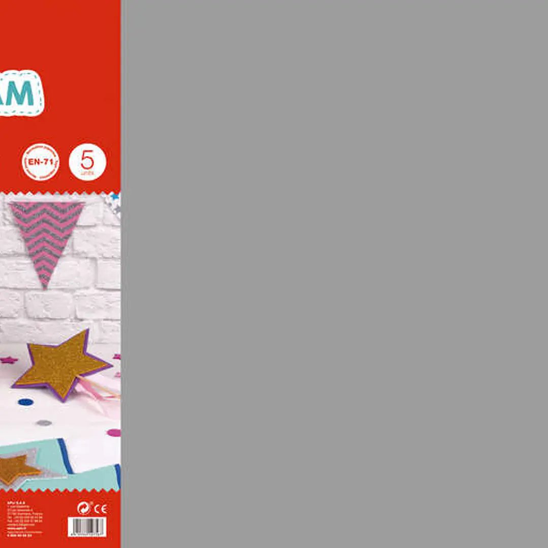 Apli Goma Eva Gris 600x400 - 5 Hojas de Alta Calidad y Facil de Cortar 1