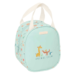 Safta Pandi Neceser Termo de 5.85L - Interior Forrado en Aluminio - Asa Superior - 190x140x220mm - Color Menta