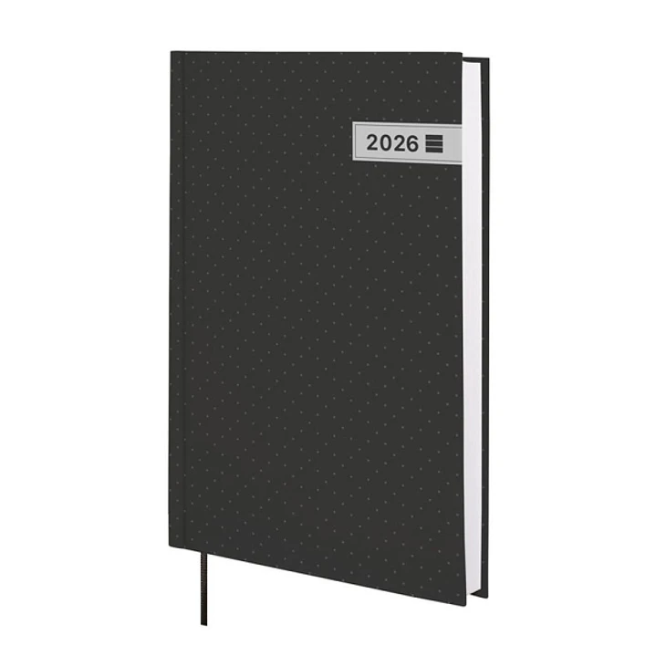 Finocam Dynamic Porto Design Agenda - Anual 2026 - Tapa Dura - Formato Y10 - 145x23x210mm - 1 Dia por Pagina - Color Negro 1