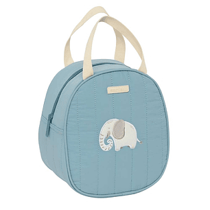 Safta Elefante Neceser Termo de 5.85L - Interior Forrado en Aluminio - Asa Superior - 190x140x220mm - Color Azul
