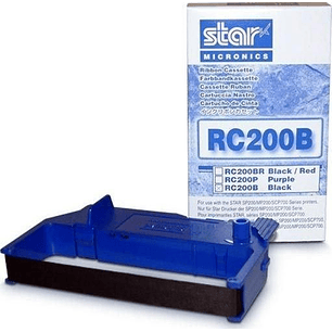 Star Micronics RC200B/SP200/SP212BK Negra Cinta Matricial Original - 30980115