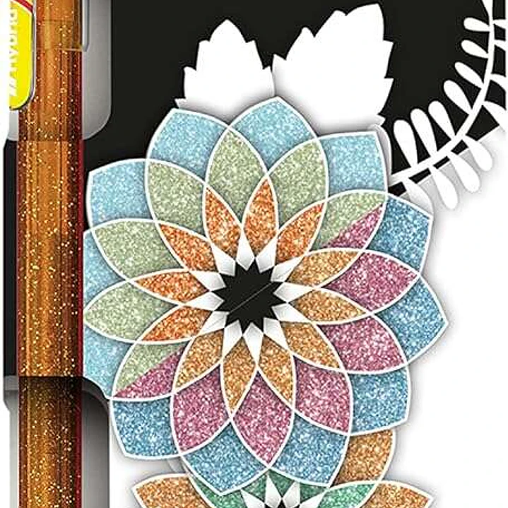 Pentel Hybrid Dual Metallic Pack de 4 Boligrafos de Bola con Tinta Gel Brillante - Punta 1mm - Trazo 0.5mm - Colores Brillantes Surtidos 1