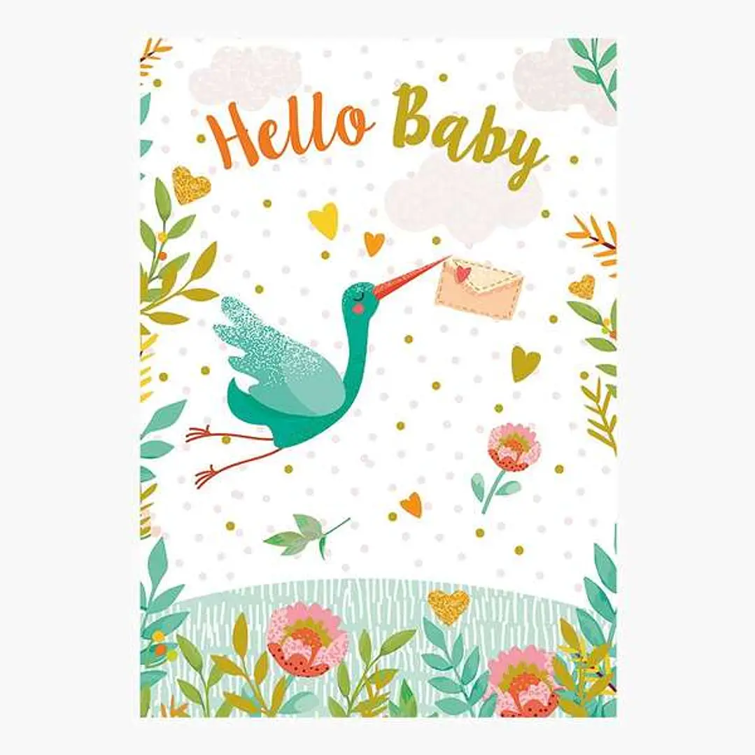 Pictura Tarjeta Zig-Zag - Tarjeta Coleccion Bebes - 15x22cm - Tematica Bebes - Tarjeta Triptica - Incluye Sobre Blanco - Papel con Certificacion FSC 1