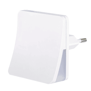 Hama Edge Luz LED Nocturna con Enchufe - IP20 - Sensor de Luz - 6x6x7cm - Color Blanco