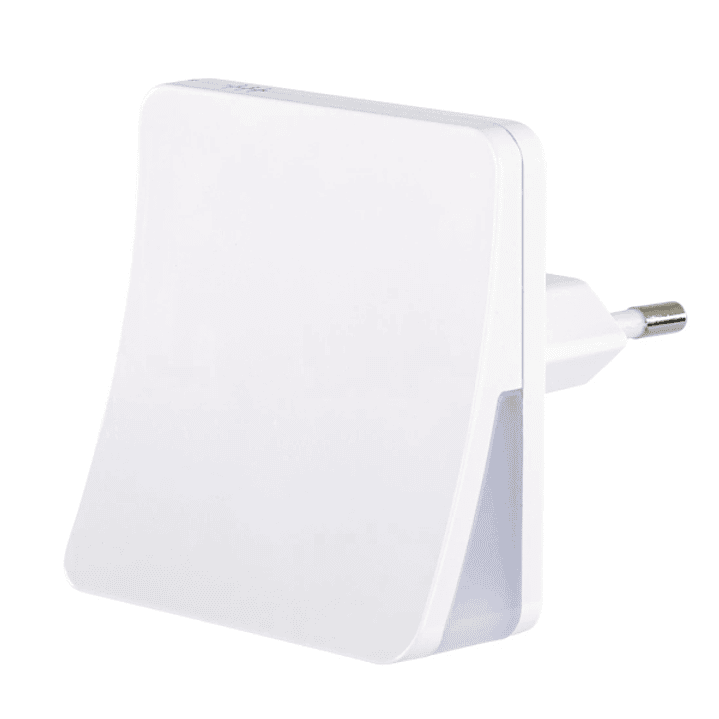 Hama Edge Luz LED Nocturna con Enchufe - IP20 - Sensor de Luz - 6x6x7cm - Color Blanco 1