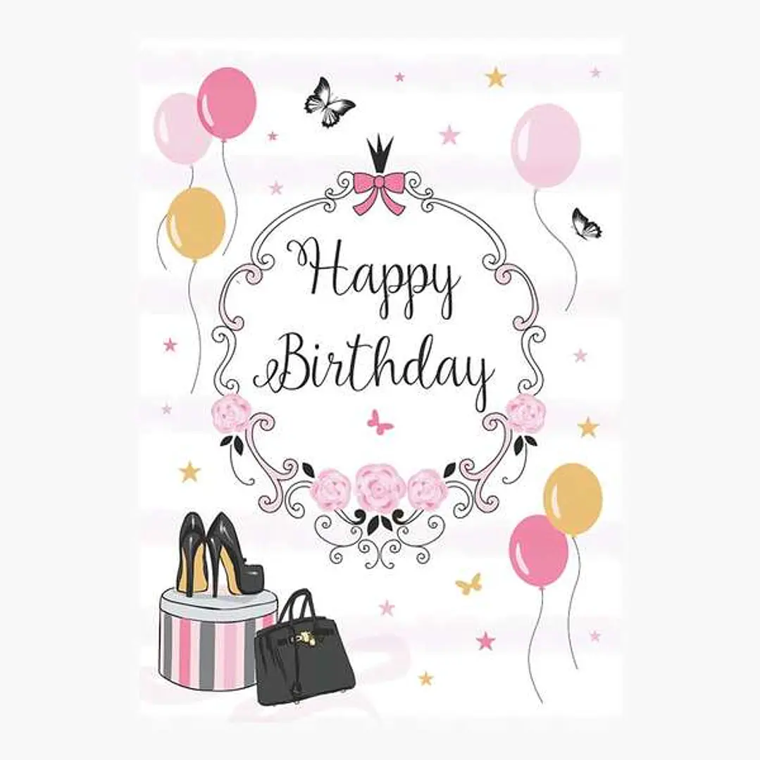 Pictura Tarjeta Zig-Zag - 16x16cm - Tematica Fiesta - Tarjeta Triptica sin Envoltorio - Incluye Sobre Blanco - Papel con Certificacion FSC 1