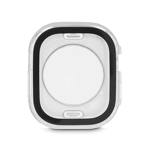 Hama Essential Protector de Pantalla para Apple Watch - 49mm - Vidrio de Seguridad - Proteccion 360º - Color Transparente