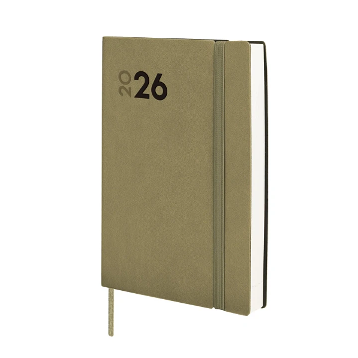 Finocam Dynamic Mara Agenda Profesional en Catalan - Anual 2026 - Tapa Blanda - Cierre con Goma Elastica - Formato Y4 - 124x22x174mm - 1 Dia por Pagin 1