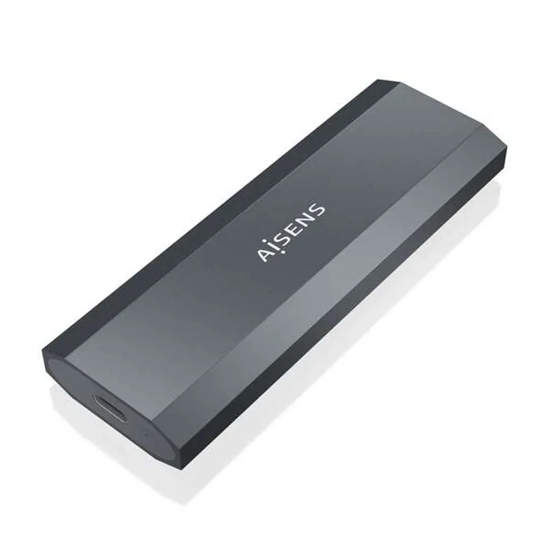 Aisens Caja Externa M.2 (NGFF) Asm2-029Gr NVME a USB3.2 Gen2 1