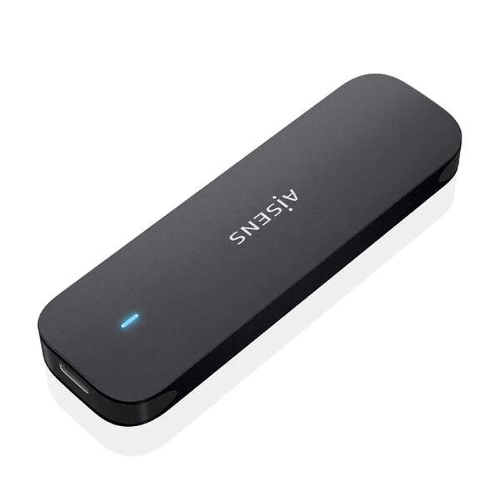 Aisens Caja Externa M.2 (NGFF) ASM2-024B NVMe a USB3.2 GEN2 - Color Negra 1