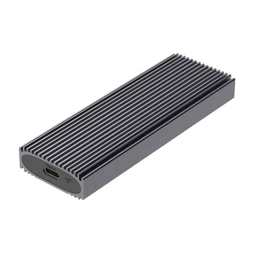 Aisens Caja Externa M.2 (NGFF) ASM2-023GR NVMe A USB3.2 Gen2 - Color Gris 1