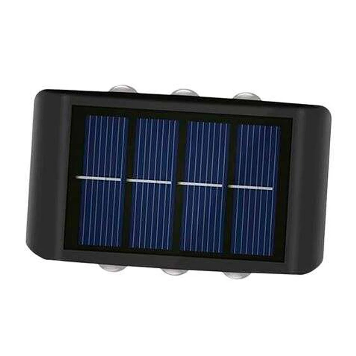 Elbat Aplique Solar LED 150lm - Panel Solar Integrado 2V, 150mAh - Bateria 1.2V, 600mAh 1