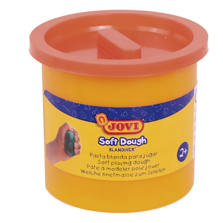 Jovi Soft Dough Blandiver Pack con 5 Botes de Pasta de Modelar 110gr - Blanda y Flexible - Facil de Amasar y Moldear - Ideal para Iniciacion al Modela 1