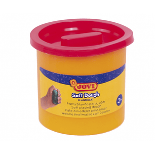 Jovi Soft Dough Blandiver Pack con 5 Botes de Pasta de Modelar 110gr - Blanda y Flexible - Facil de Amasar y Moldear - Ideal para Iniciacion al Modela