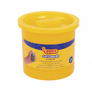 Jovi Soft Dough Blandiver Pack con 5 Botes de Pasta de Modelar 110gr - Blanda y Flexible - Facil de Amasar y Moldear - Ideal para Iniciacion al Modela
