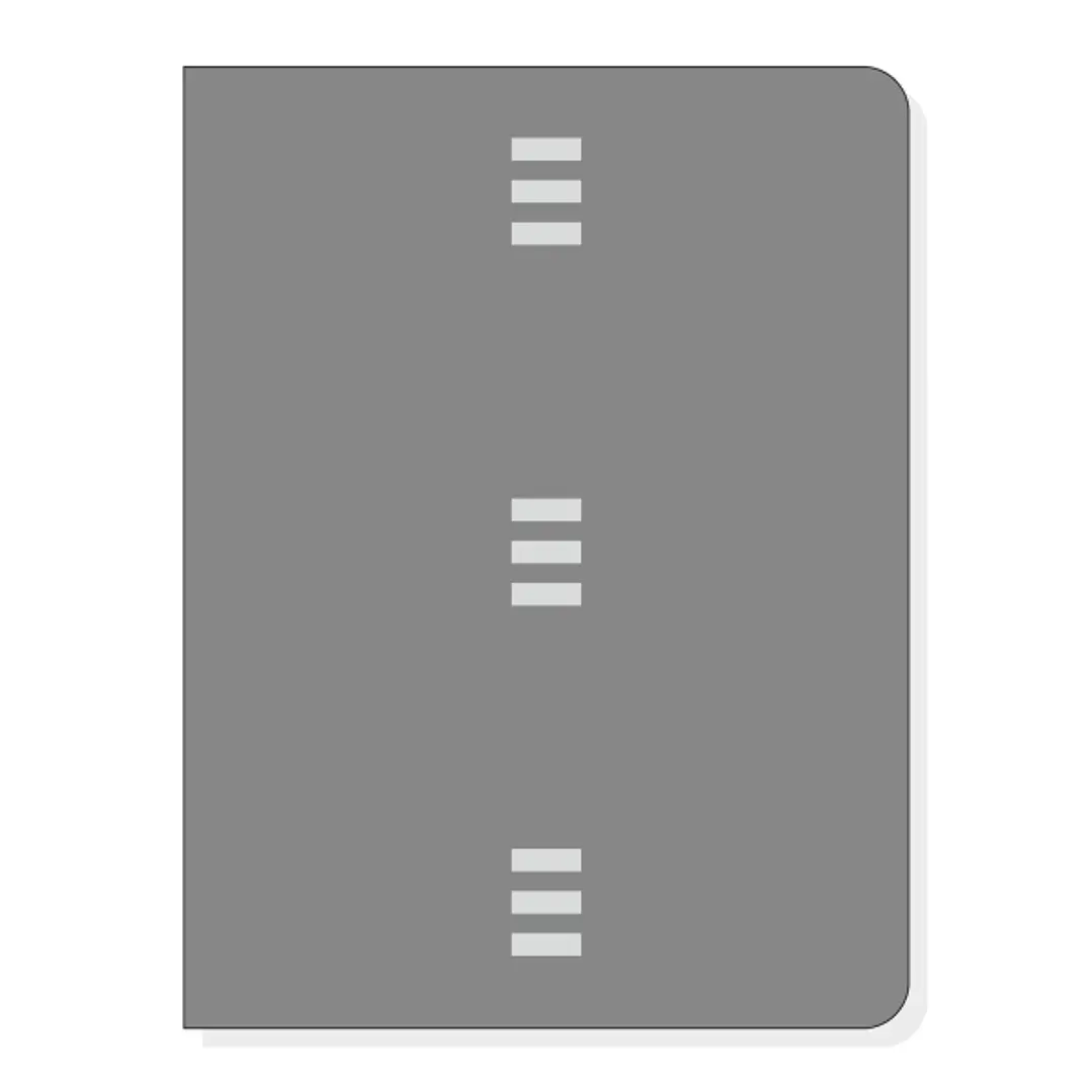 Finocam R569 Archivador para Agendas Open - Formato 500 - 156x52x207mm - Color Gris Oscuro 1