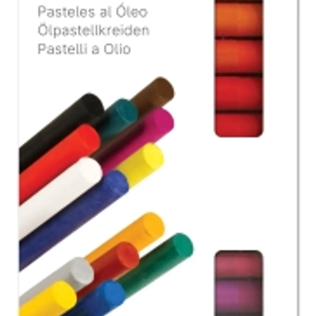 Daler Rowney Simply Pack de 50 Pasteles al Oleo - Caja de Carton - Colores Surtidos 1