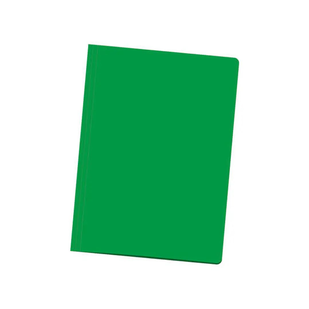 Dohe Pack de 50 Subcarpetas de Cartulina de 180gr - Con Ranura para Fastener - Resistente y Duradera - Ideal para Organizar Documentos - Color Verde 1