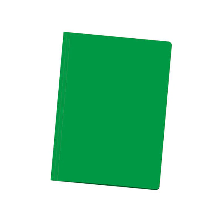 Dohe Pack de 50 Subcarpetas de Cartulina de 180gr - Con Ranura para Fastener - Resistente y Duradera - Ideal para Organizar Documentos - Color Verde 1