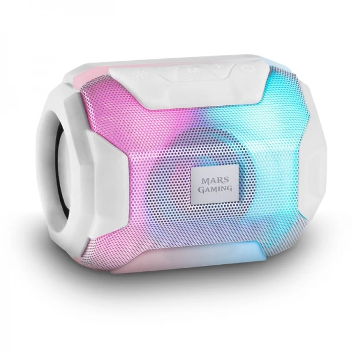 Mars Gaming SoundBlast Altavoz Portatil - Sonido Impactante - Drivers Activos y Pasivos Ultra-BASS - Bluetooth 5.0 - USB y MicroSD - 8 Horas de Autono 1