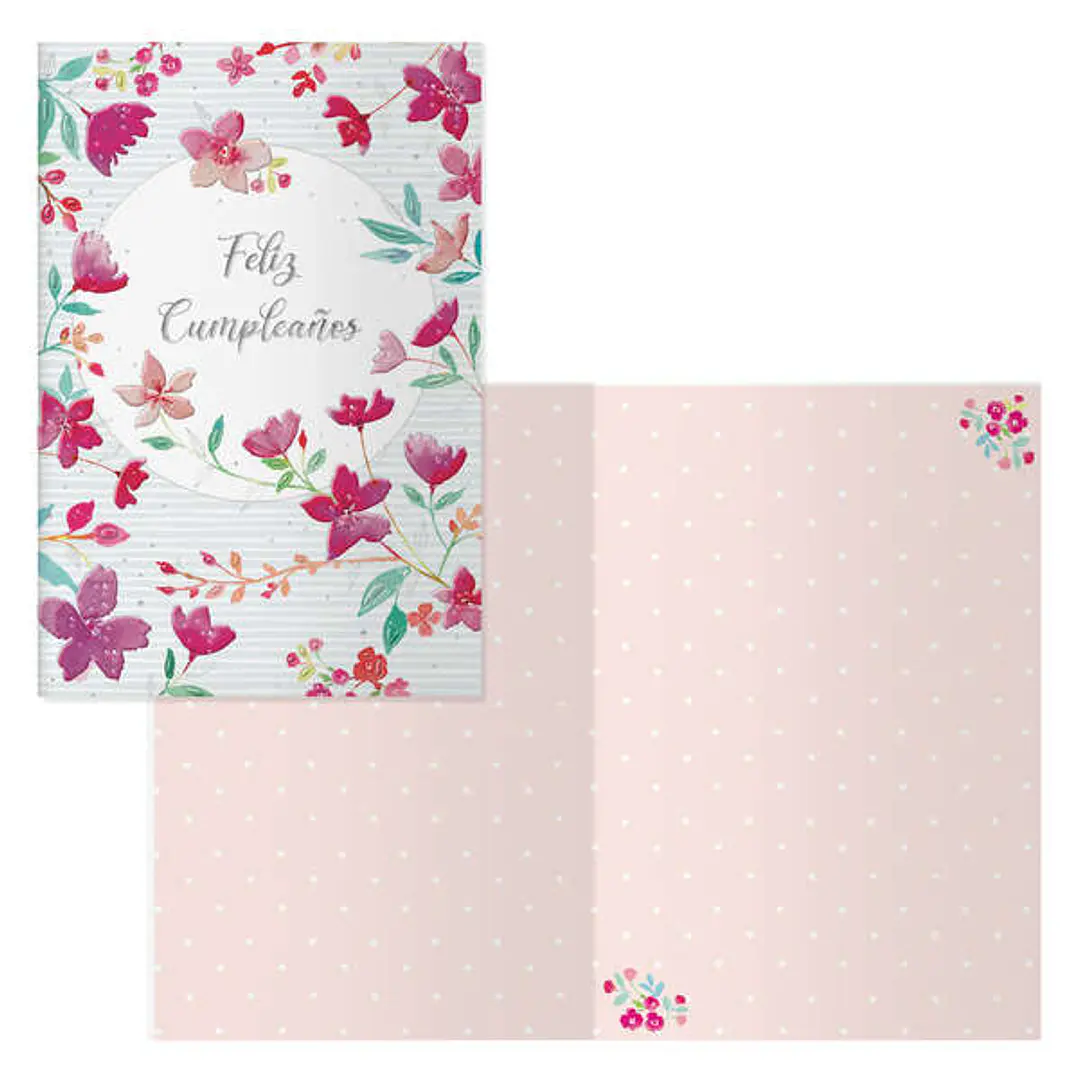 Dohe Pack de 6 Tarjetas de Felicitacion de Cumpleaños - 11.5x17cm - Impresion a Todo Color - Estampaciones con Pelicula de Color - Estampacion en Seco 1