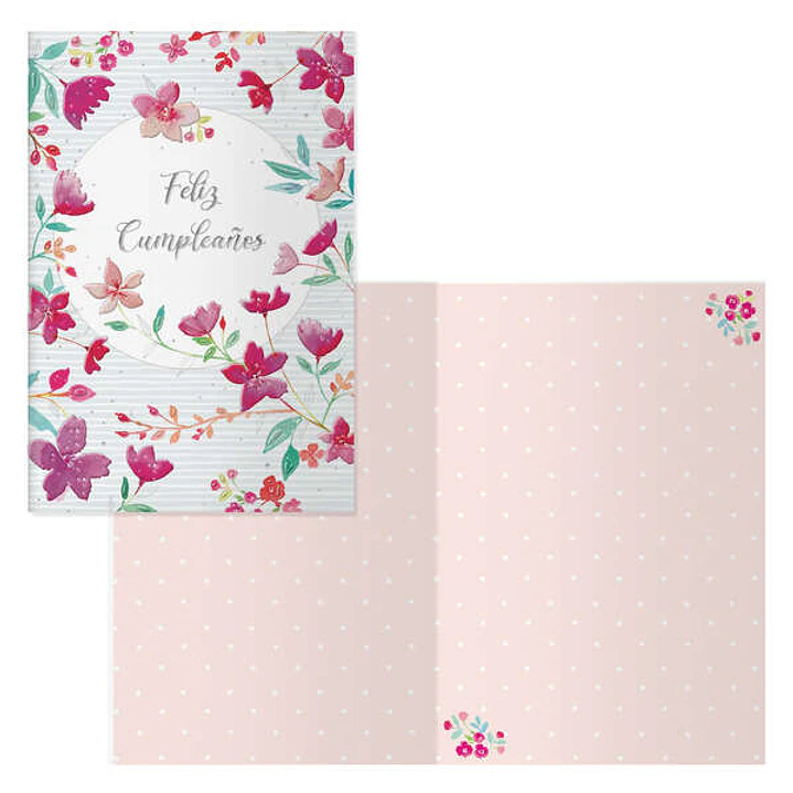 Dohe Pack de 6 Tarjetas de Felicitacion de Cumpleaños - 11.5x17cm - Impresion a Todo Color - Estampaciones con Pelicula de Color - Estampacion en Seco 1