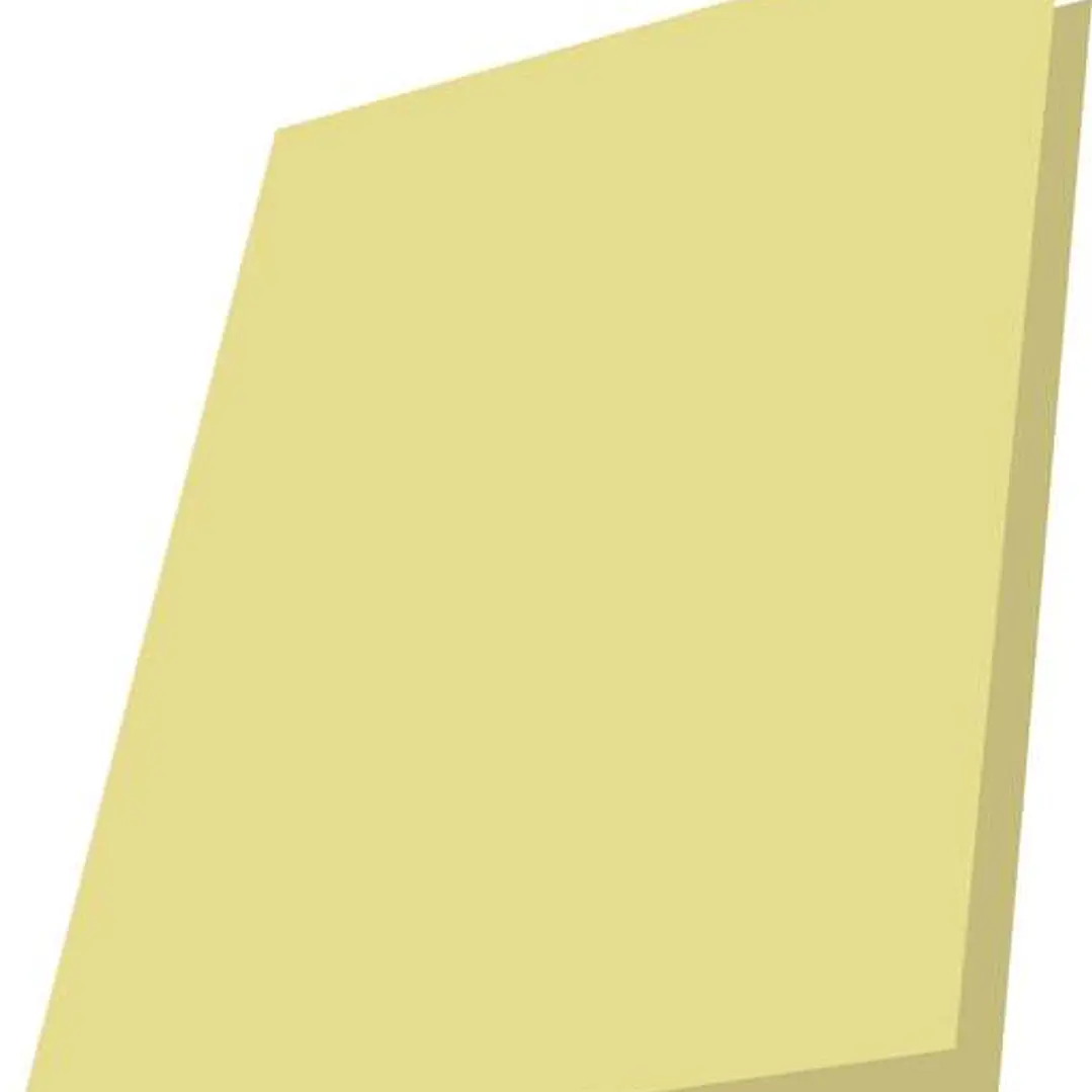 Mariola Pack de 50 Subcarpetas de Cartulina 180gr - Formato A4 - Ranura para Fastener - Color Amarillo 1