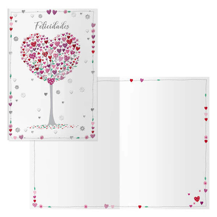 Dohe Pack de 6 Tarjetas de Felicitacion de Cumpleaños - 11.5x17cm - Impresion a Todo Color - Estampaciones con Pelicula de Color - Estampacion en Seco 1